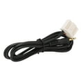 thumbnail image 3 of Audio Input Adapter, 1m Length Perfect Fit 3.5mm Car Audio Input Cable  For MP3 MP4 Replacement For Camry   For Cellphone, 3 of 8