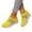 Yellow, variant on Walking Shoes for Women Mesh Knit Washable Buckle Soft Stretch Flats Dressy Breathable Mary Jane Shoe Outdoor Lounge Sneakers with Arch Support