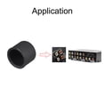 thumbnail image 3 of Silicone RCA Port Anti-Dust Stopper Cap Cover Black 20 pcs, 3 of 4