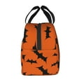 thumbnail image 5 of ZICANCN Insulated Lunch Bag for Women Men, Bats Flying Cute Horror Reusable Cute Lunch Bags for Picnic School Work Office, 5 of 8