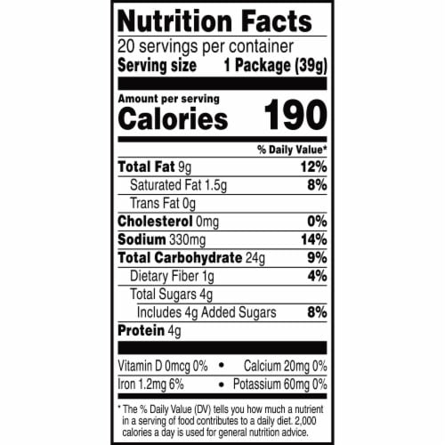Keebler Cheese and Peanut Butter Sandwich Snack Crackers 20 ct / 1.38 oz