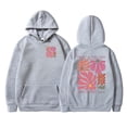 thumbnail image 1 of WEAIXIMIUNG Chandails en Molleton d'Automne pour Femmes Grande Taille Mode Dames Double Impression Lettre Sweat à Capuche Manches Longues avec Poches, 1 of 3