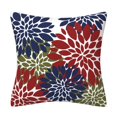 thumbnail image 2 of ViLaViDeca Blue Grey Floral Throw Pillows Farmhouse Decorative Throw Pillow Case Indoor Outdoor Cushion Cover Spring Summer Pillowcase For Couch Living Room Bedroom, 2 of 8