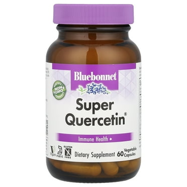 Bluebonnet Super Quercetin Vegetarian Capsules, 500mg, 60 Ct