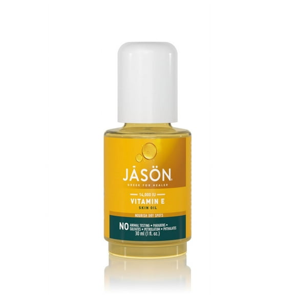 JASON Vitamin E 14,000 IU Skin Oil, Lipid Treatment, 1 oz.