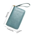 thumbnail image 4 of Passport Travel Wallet,Multi-Functional Passport Holder,RFID Blocking Wallet,Travel Document Organizer,Credit Card Cash Holder,Travel Passport Case,Compact Travel Pouch Wallet, 4 of 6