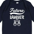 thumbnail image 4 of Inktastic Future Lawyer Boys or Girls Long Sleeve Baby Bodysuit, 4 of 5