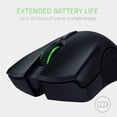 thumbnail image 5 of Razer Mamba - Mouse - right-handed - optical - 9 buttons - wireless - USB wireless receiver - black, 5 of 5