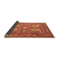 thumbnail image 2 of Ahgly Company Indoor Square Persian Brown Traditional Area Rugs, 7' Square, 2 of 4