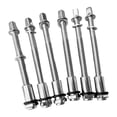 thumbnail image 2 of 6x varillas de tensión de tambor Kits de tornillos de resistencia a la oxidación universales para piezas de repuesto de instrumentos de percusión de , 6x60MM shamjiam Tornillos de tambor, 2 of 7