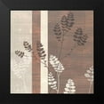 thumbnail image 2 of Design Show 15x15 Black Modern Framed Museum Art Print Titled - On The Breeze I, 2 of 5