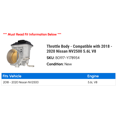 thumbnail image 2 of Throttle Body - Compatible with 2018 - 2020 Nissan NV2500 5.6L V8 2019, 2 of 2