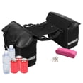 thumbnail image 6 of Unique Bargains 1Pair Motorcycle Saddlebag Side Tool Cycling Luggage Bag Nylon Black, 6 of 8