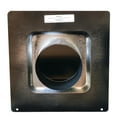 thumbnail image 6 of Builders Best 012633 Black Metal Roof Vent Cap, 6" Collar, 6 of 6