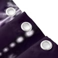 thumbnail image 6 of Merry Christmas Shower Curtain Purple Christmas Balls Snowflake Xmas Winter Holiday Bathroom Decor Set with Hooks 72"x72", 6 of 7