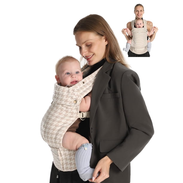 Portabebés GROWNSY ergonómico y ligero 3-20 kg, beige