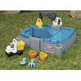 thumbnail image 7 of Little Tikes Dirt Diggers Excavator Sandbox for Kids, Including Lid and Play Sand Accessories, 7 of 7