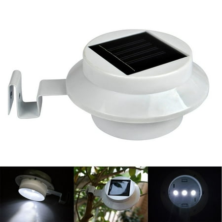 2x Outdoor Table Lamps Solar Ed Led Light Gutter 2x Outdoor Table Lamps Solar Ed Led Light Gutter Garden Fence Wall Pathway W