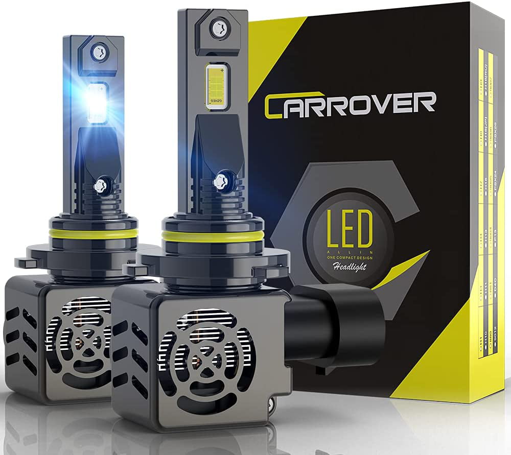 2 Years Warranty CAR ROVER 50W 10000Lumens Extremely Bright 6000K CSP Chips Conversion Kit H7 LED Headlight Bulb 