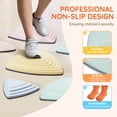 thumbnail image 4 of VEVOR Pierres d'Équilibre pour Enfants Parcours d'Obstacles Sensoriel 6 Pcs Extérieur Intérieur, 4 of 9
