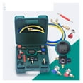 Refrigerant Pressure Gauge Manifold Digital Refrigeration Tester Vacuum