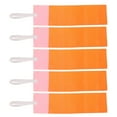 thumbnail image 1 of HONMEET 5Pcs Sports Use Orange Nylon Adjustable Soccer Captain Armband Fit, 1 of 4