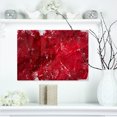thumbnail image 1 of Texture Rouge Abstraite - Impression d'Art Abstrait sur Toile, 1 of 3