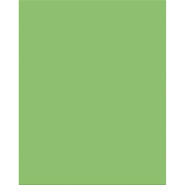 Pacon Plastic Poster Board, 22 x 28 Inches, Lime Green, Pack of 25