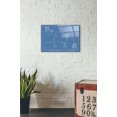 thumbnail image 2 of Epic Art 'Blueprint Pug' by Ethan Harper Acrylic Glass Wall Art, 16"x24", 2 of 2