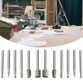 thumbnail image 4 of CPAN 12pcs/Set HSS Router Drill Bits Kit Rotary Burrs Tool Wood Metal Carving Milling, 4 of 9