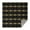 Black Gold Sun, variant on Red Skull Pattern Square Tablecloth,Waterproof Square Table Cover,Wipeable Spillproof Washable Table Cover for Home Kitchen Party Decor 42"X42"(107x107cm)