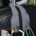 thumbnail image 7 of Car Seat Headrest Hooks, Car Hooks, Double Hooks for Car Seat Backs, Car Wallet Holders, Headrest Back Seat Handbag Hooks, Suitable for Hanging Wallets And Handbags., 7 of 7