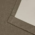 thumbnail image 7 of Superior Linen Blackout Curtains, Grommet Header, Set of 2, 52" x 63", Coriander, 7 of 7