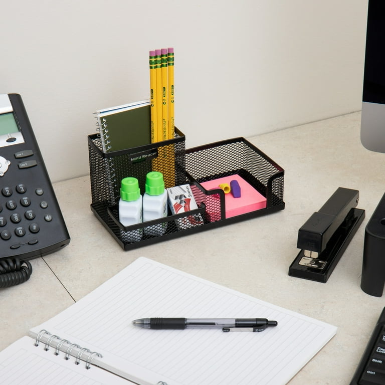  TooCust Leather Office Desk Organizer, Multifunctional