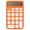 Orange, variant on Calculator 12-Digit Display Intelligent Dormancy Low Noise Large Screen Flexible Keys Easy Read Electronic Calculator Office Equipment