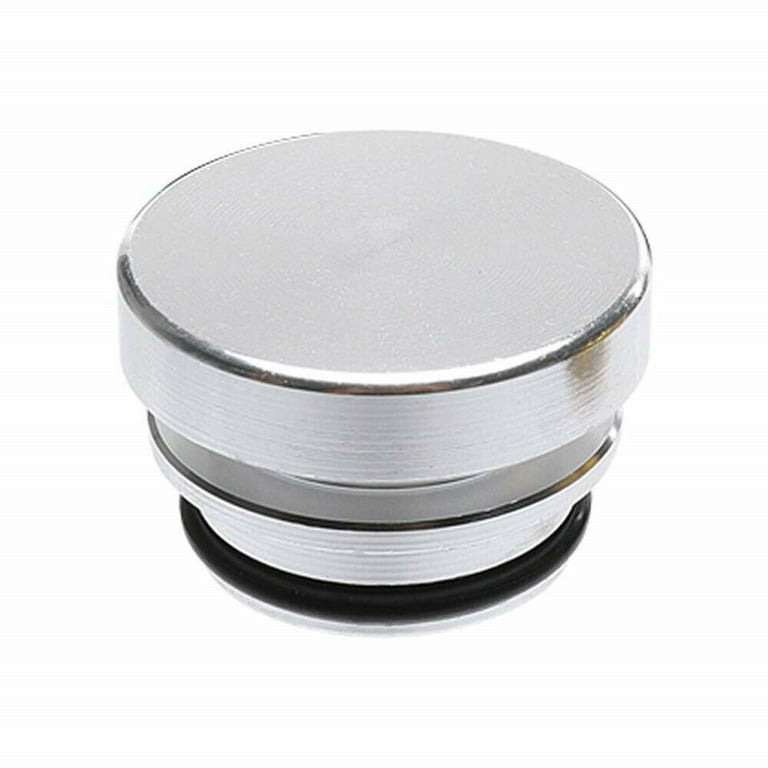 iFJF Billet Aluminum Car Cigarette Lighter Plug Cover Silver For All Vehicles 12 Volt Power Universal