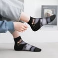 thumbnail image 2 of Rocae Black Cobra Snake for Premium Adult Socks,Comfortable, Breathable, and Durable Socks, Perfect for Everyday Wear, 2 of 7