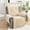 Beige, variant on Velvet Recliner Chair Cover | Nonslip Sofa Protector with Elastic Straps | Plush Furniture Protector for Pets & Spills | Beige