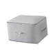 thumbnail image 5 of Bolsa de almacenamiento de colchas con organizador de autocompresión, portátil y versátil para armarios. Gris, 5 of 9