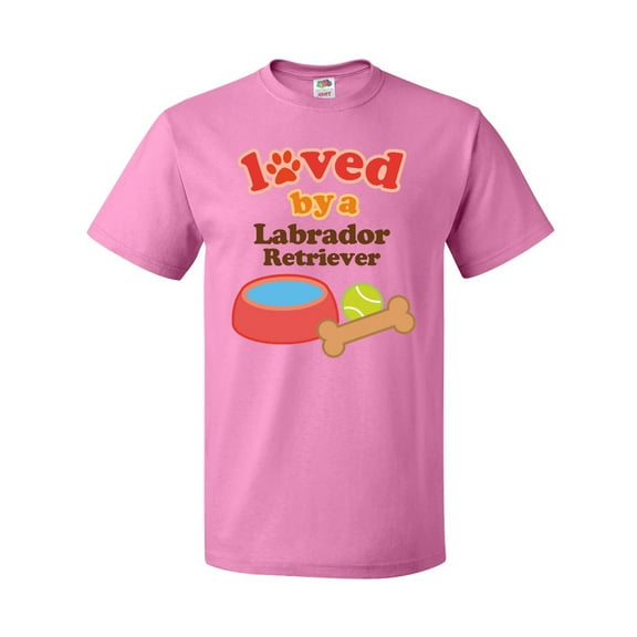 Inktastic Labrador Retriever Loved by a T-Shirt