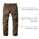 thumbnail image 3 of Pantalones Match 32 Slim Ajustados con Frente Plano en Caqui Claro, 3 of 6
