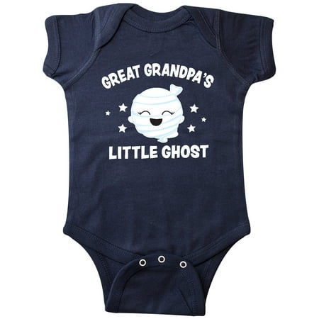 

Inktastic Cute Great Grandpa s Little Ghost with Stars Gift Baby Girl Bodysuit