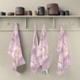 thumbnail image 5 of GZHJMY Pink Marble Abstract Marble Kitchen Towel, Dish Towels Quick Drying Tea Towels Absorbent Hand Towels for Kitchen Sink Dinner Table 28 x 18 Inches, Set of 1, 5 of 7