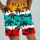 thumbnail image 4 of Puntoco Pantalones Cortos De Playa Para Hombre Con Bolsillo Con Cordón Y Estampado De Pantalones Cortos Rojo M,Pantalones Cortos Hombre, 4 of 5