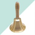 thumbnail image 3 of Applicable to Solid Hand Bell Brass Bell Service Bell Wooden Call Bell For Home Decoration, 3 of 3