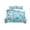 2, variant on Vggrvlo King Comforter Set Easter Bunny Eggs Blue Spring Soft Bed Set with 1 Lightweight Comforter(90"X102")and 2 Pillowcases(20"X36") for Ki-ds Gi-rls Women Te-ens Room Decor