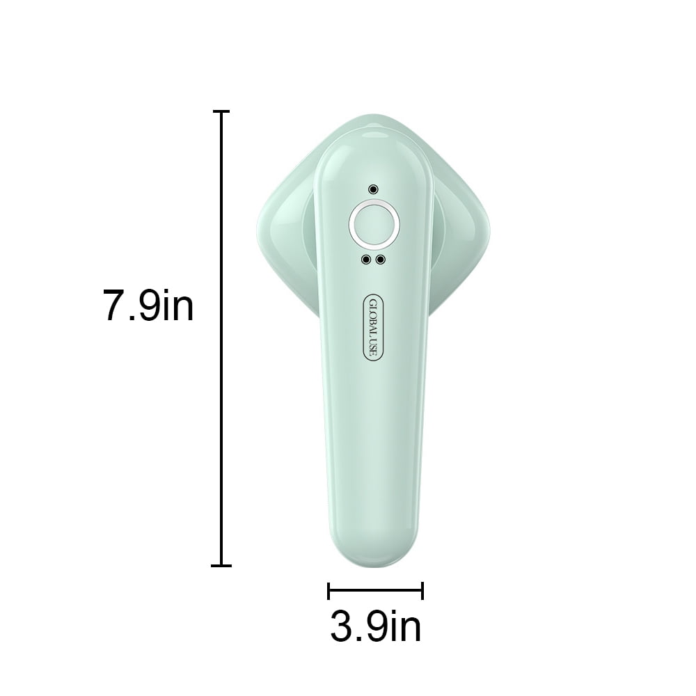 AMERTEER Mini Travel Iron Globally Universal Portable Handheld Travel Clothes Iron Garment Fabric Garment Iron Hanging Ironing Wrinkles Removing for Home or Travel