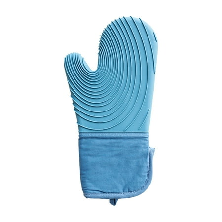

Heat Insulating Gloves Heat Resistants Gloves Silica Gel Kitchen Heat Insulation Oven Gloves Baking High Temperature Resistants Thickened Microwave Oven Gloves