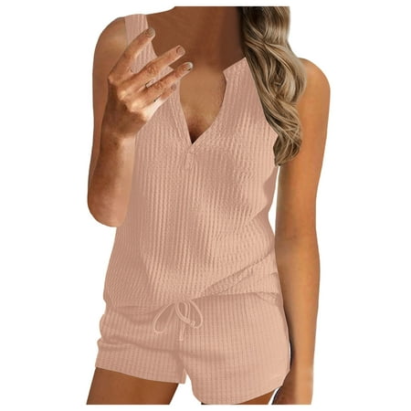 

Women s Fashion Casual Outfits Clothes Set Home Short Sleeve Silk Pajamas Multicolor Women Trendy Stylish Clothing Suits Female Leisure Elegant Loungewear