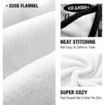 thumbnail image 5 of Grandpa Gifts Gifts for Grandpa Gifts for Grandpa Papa Grandparents from Grandkids Granddaughter Grandchridren Best Grandpa Ever Gifts Fathers Day Christmas Birthday Gifts for Grandpa Blanket 50x60, 5 of 6